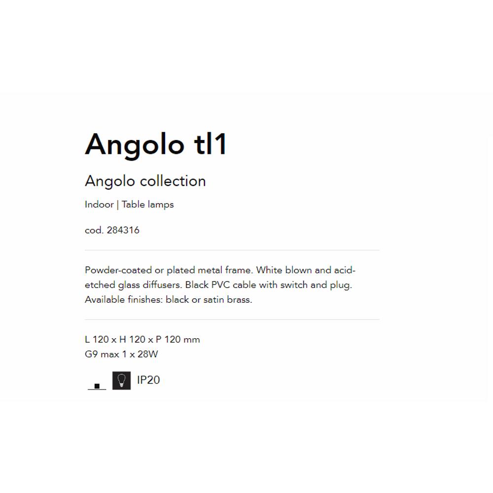 284316 Настолна лампа Angolo L120xH120xP120 mm черен G9 max 1x28W IP20 Ideal Lux_small
