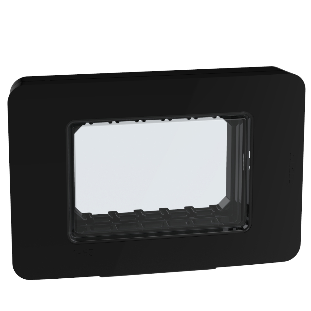 28603YD Декоративна рамка Light Now IP55 3М, dark, Bticino