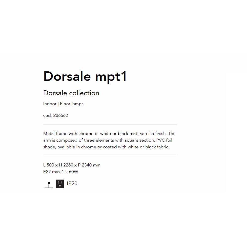 286662 Лампион DORSALE MPT1 CROMO L500xH2280xP2340 mm E27 max 1 x 60W IP20 Ideal Lux_small