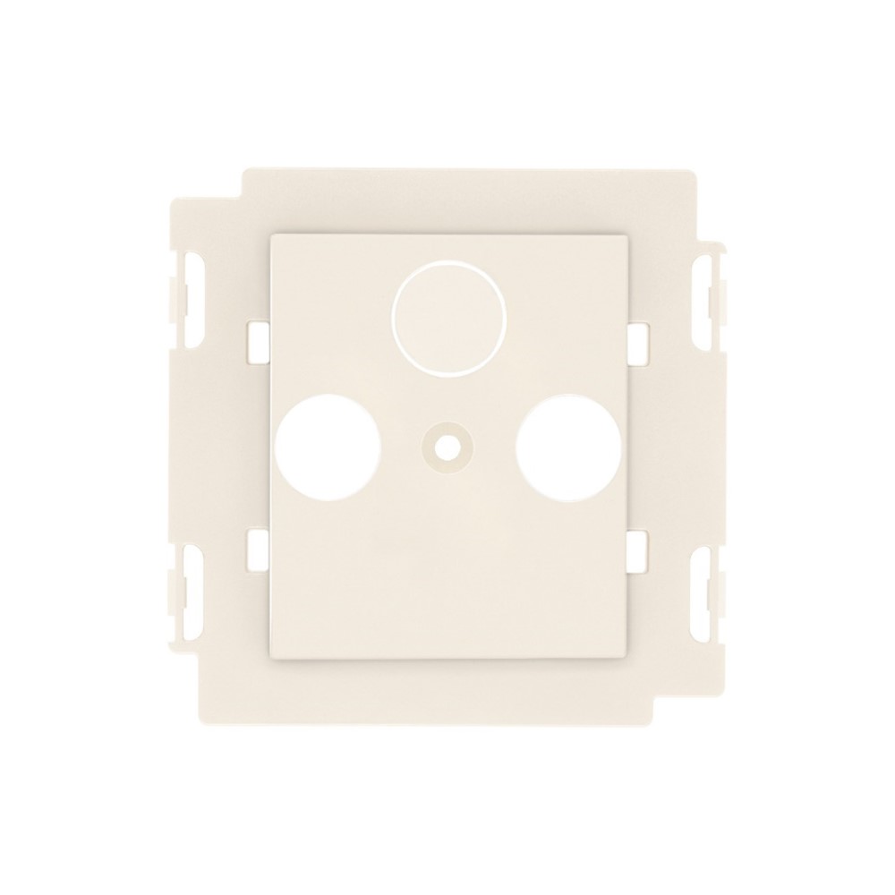 30319.C Адаптер за TV-RD-SAT розетка Linea, 2M, 2 изхода, canvas, Vimar