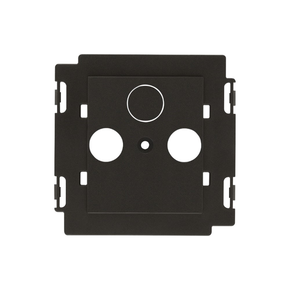 30319.G Адаптер за TV-RD-SAT розетка Linea, 2M, 2 изхода, black, Vimar