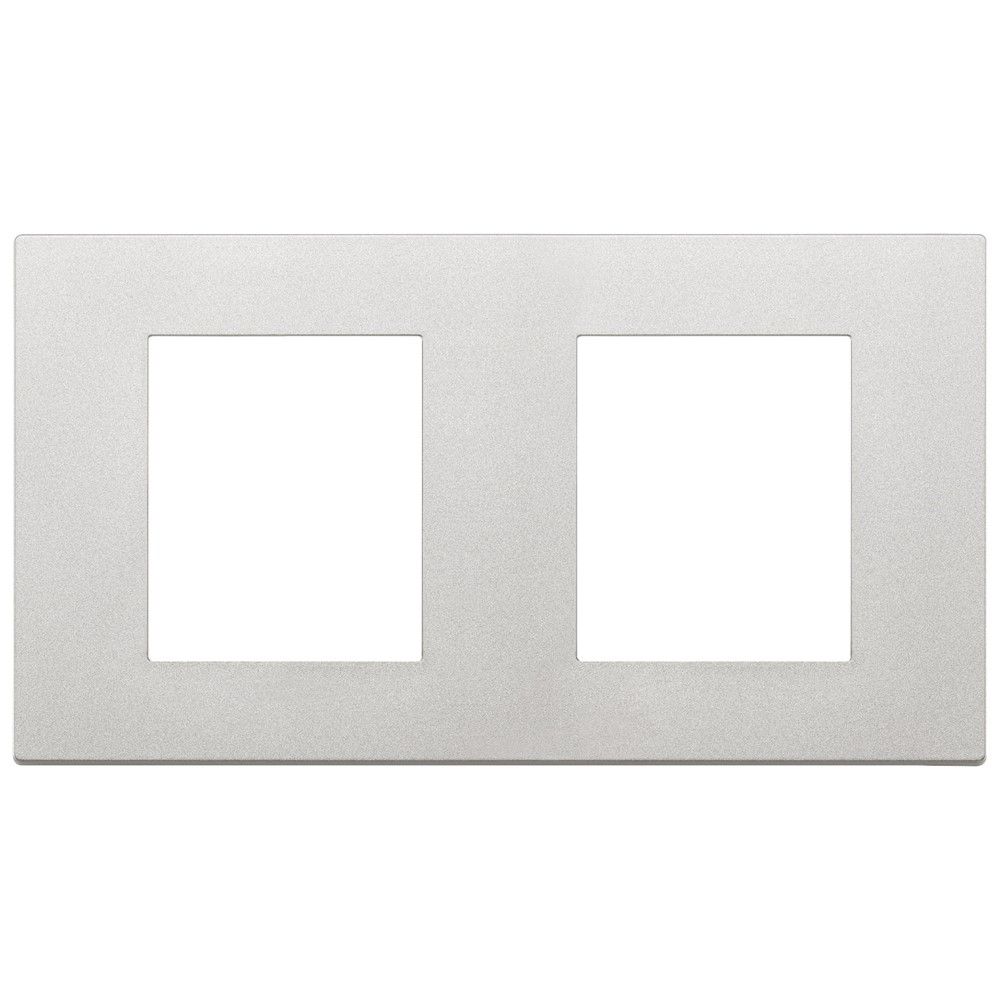 30643.20 Декоративна рамка Linea, 2x (2+2M), silver, Vimar_small