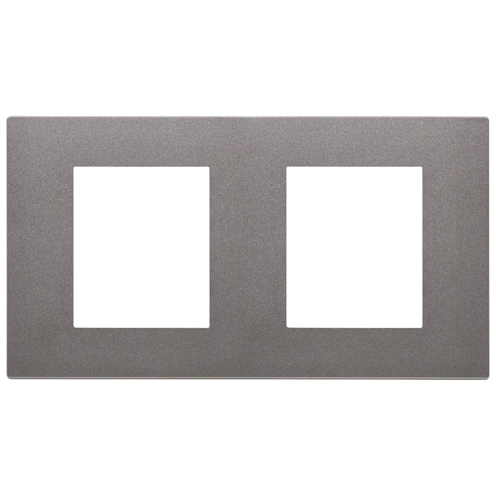 30643.22 Декоративна рамка Linea, 2x (2+2M), metal, Vimar