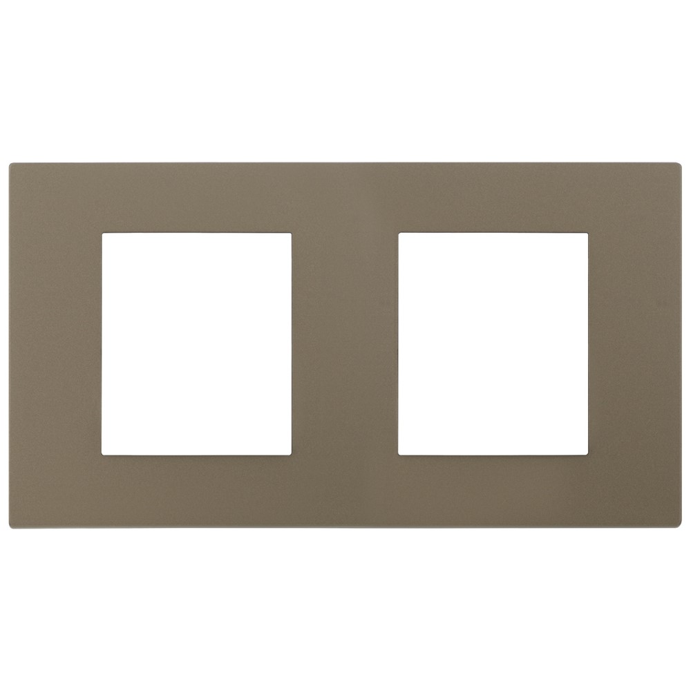30643.61 Декоративна рамка Linea, 2x (2+2M), metal, coffee bron, Vimar_small