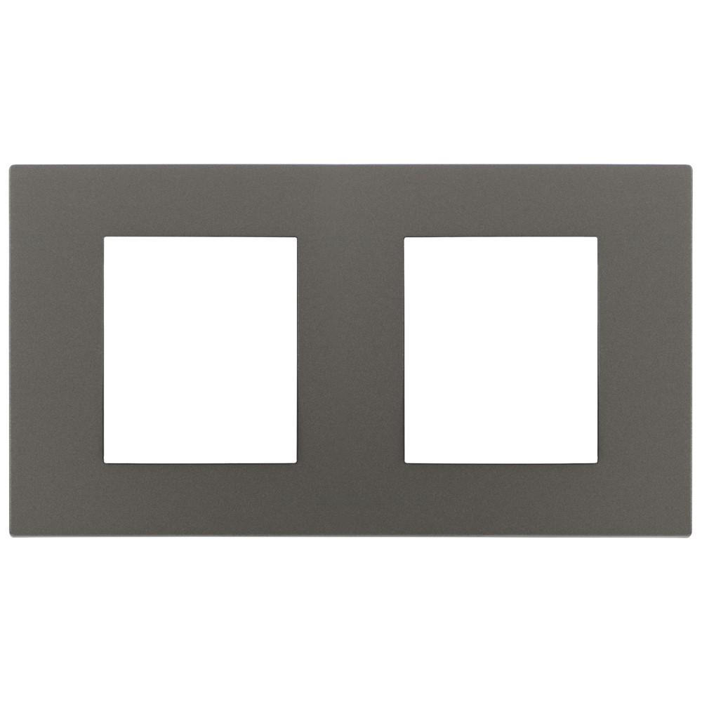 30643.62 Декоративна рамка Linea, 2x (2+2M), metal, dark nickel, Vimar