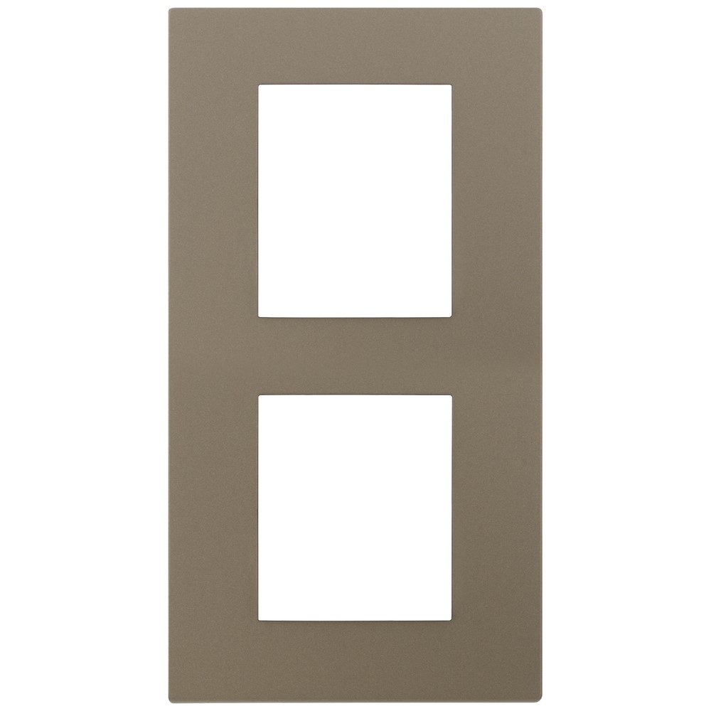 30645.61 Декоративна рамка Linea, вертикална, 2x (2+2M), metal, coffee bron, Vimar