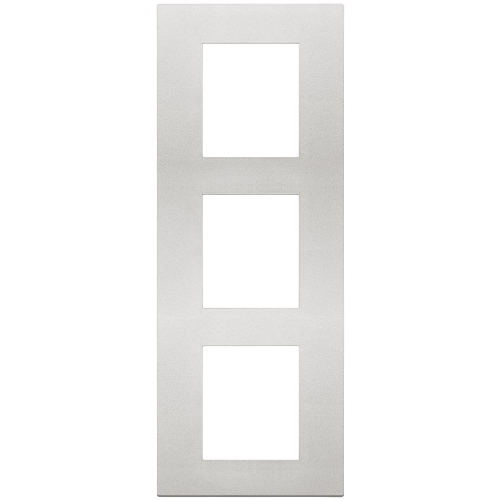30646.20 Декоративна рамка Linea, вертикална, 3x (2+2+2M), silver, Vimar