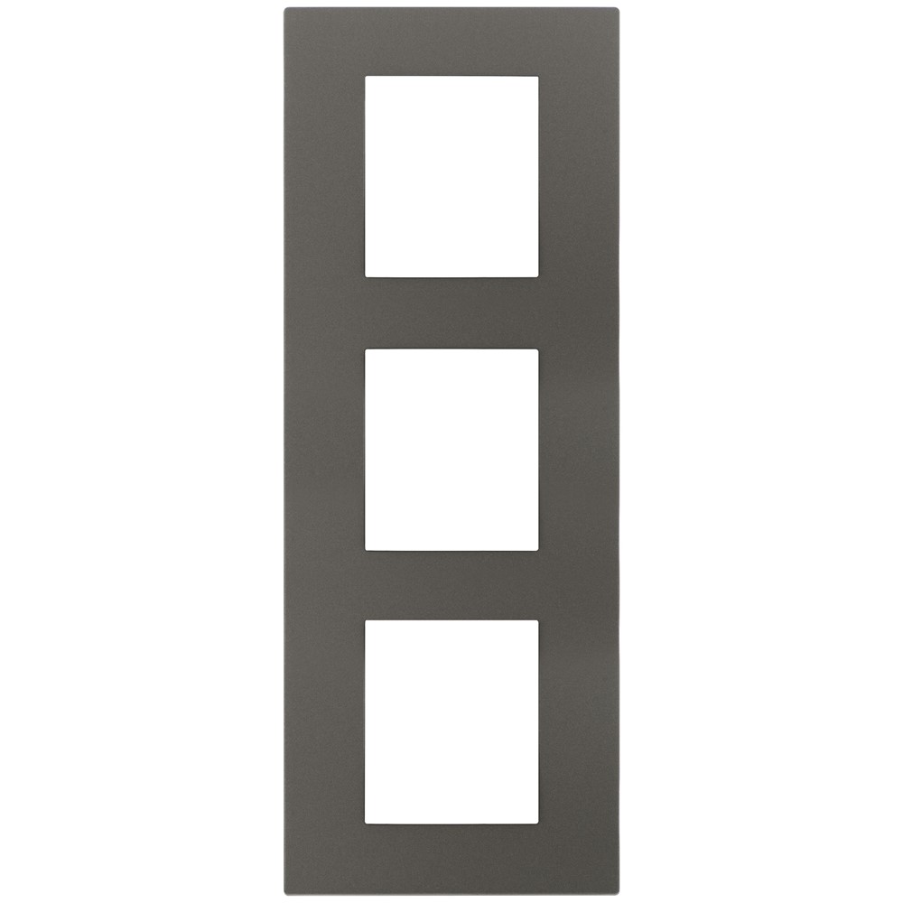 30646.62 Декоративна рамка Linea, вертикална, 3x (2+2+2M), metal, dark nickel, Vimar_small