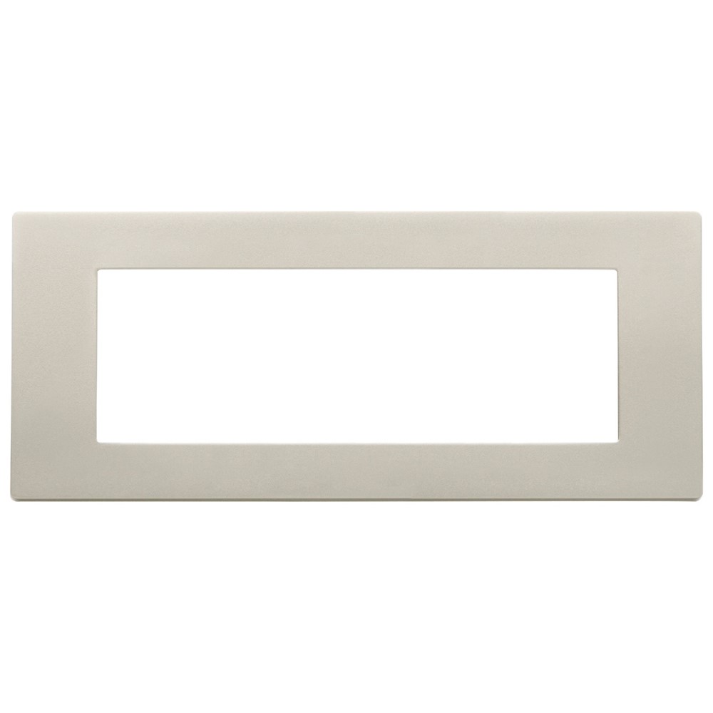 30657.60 Декоративна рамка Linea, 7M, inox, Vimar