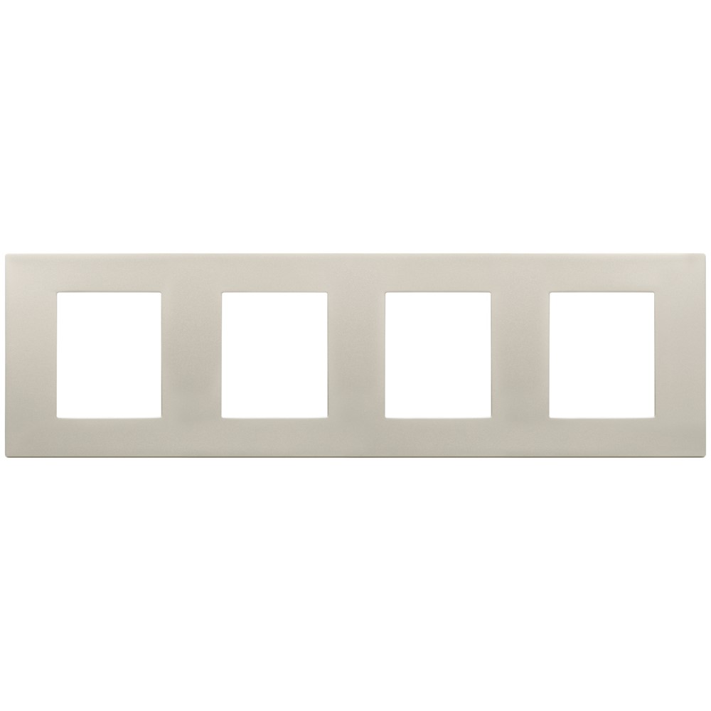 30669.60 Декоративна рамка Linea, 8x (2+2+2+2M), titanium, Vimar