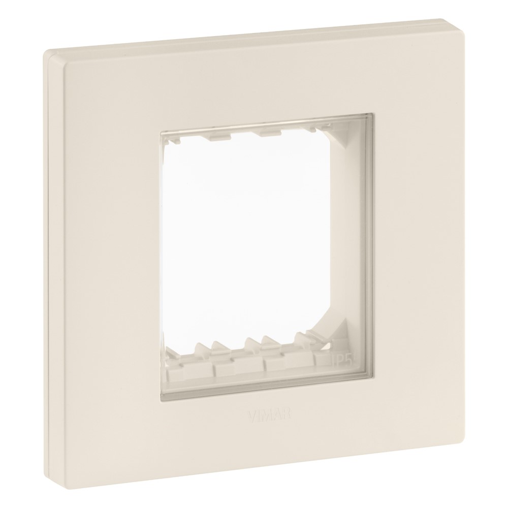 30932.01 Влагозащитен капак Linea, IP55, 2M, canvas, Vimar