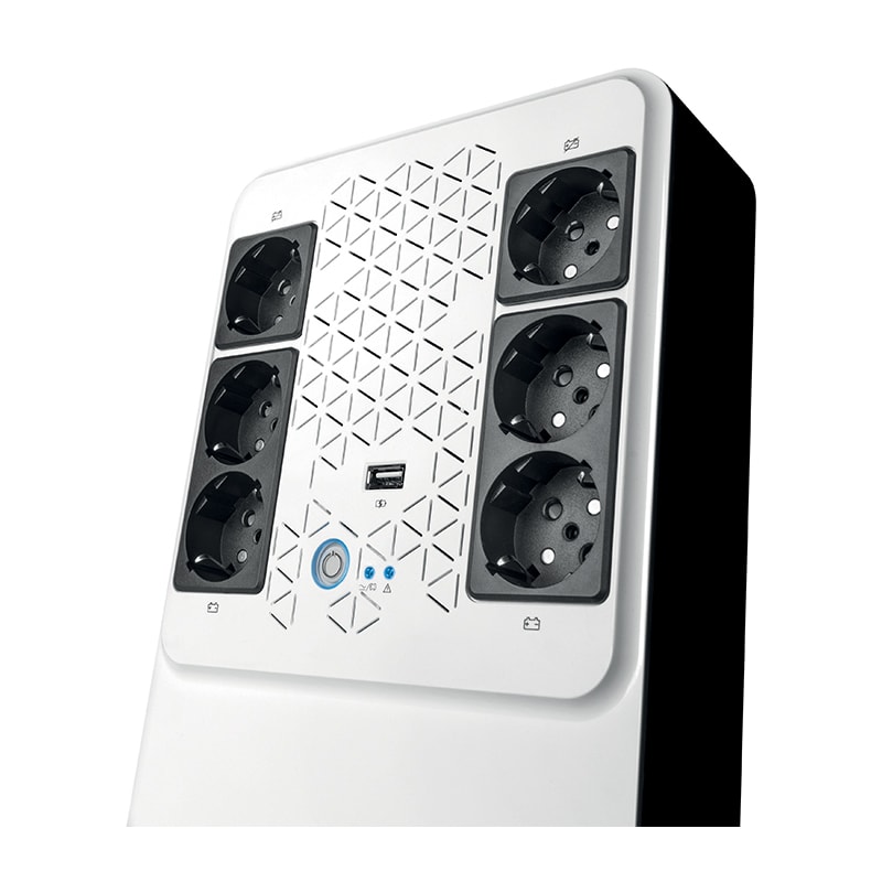 310081 Keor multiplug Line interactive монофазен UPS 600 VA - 360W_small