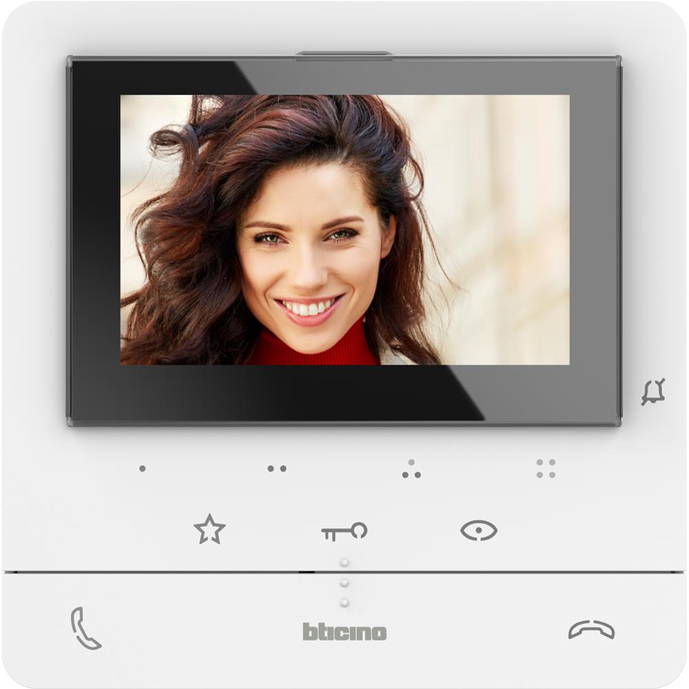 344672 Видео домофон CLASSE 100V16, 5" цветен LCD дисплей Bticino