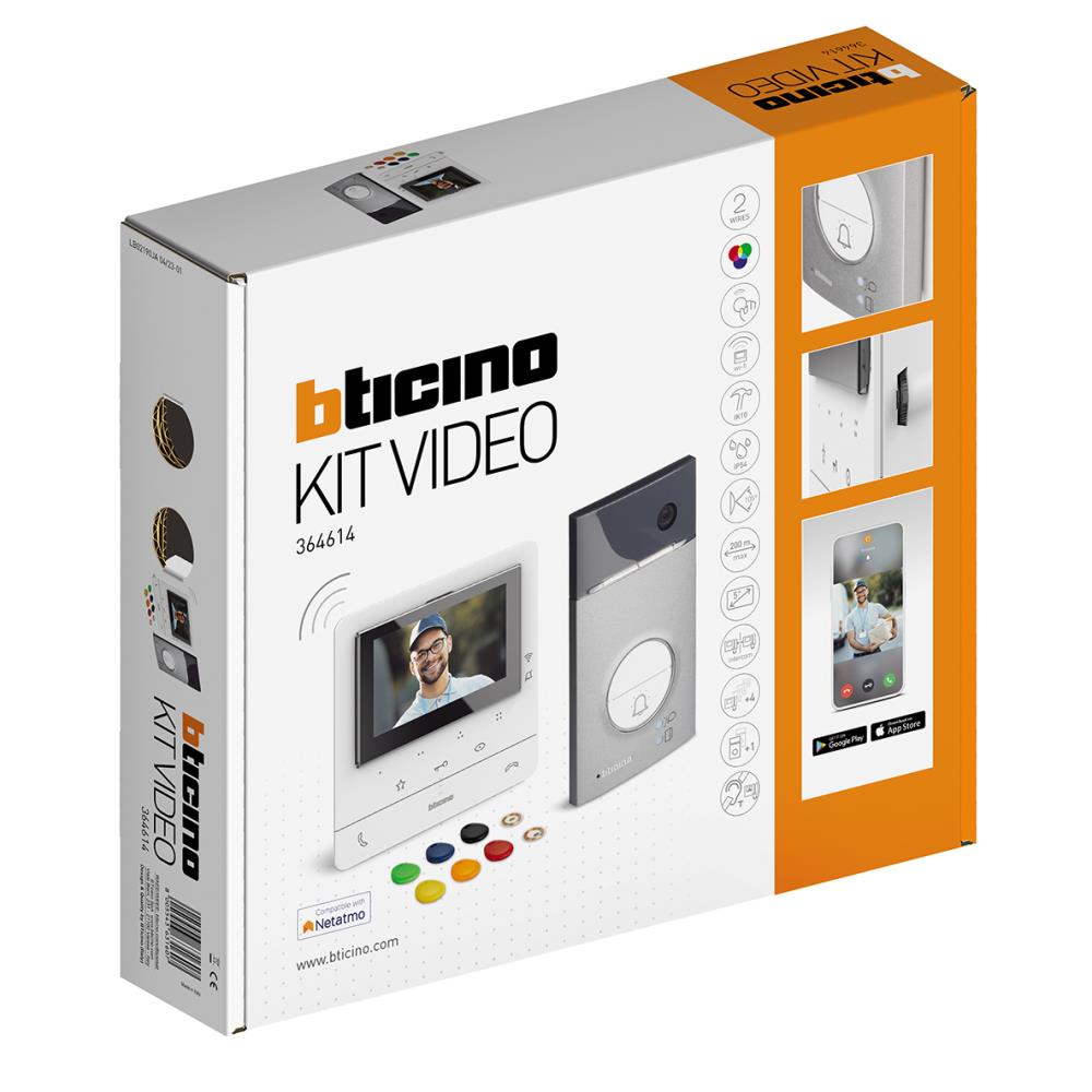 364614 Видео KIT CLASSE 100X16E MONO,  5" LCD дисплей Bticino
