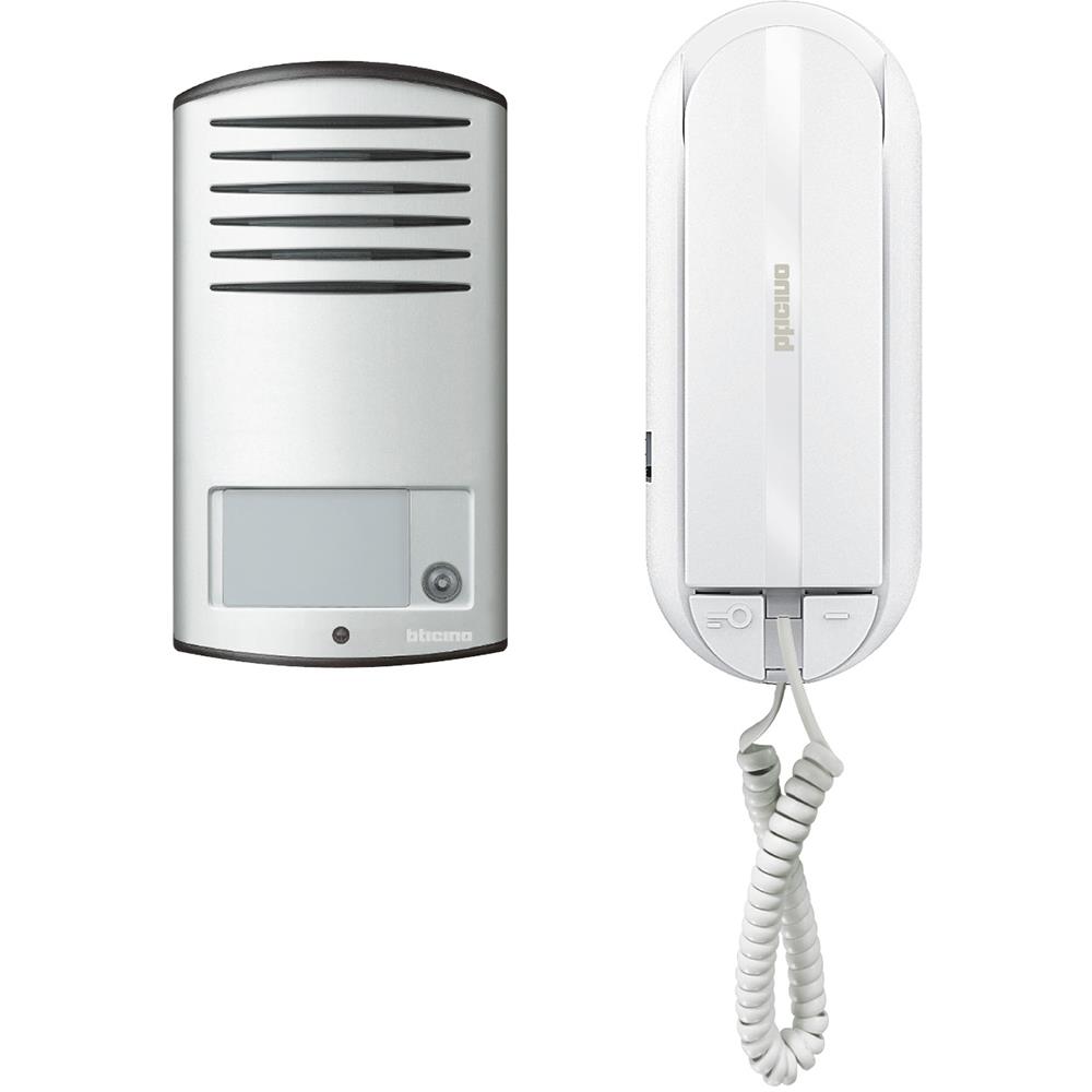 366811 Аудио домофонен кит Linea 2000 + Sprint L2 за еднофамилна къща Bticino
