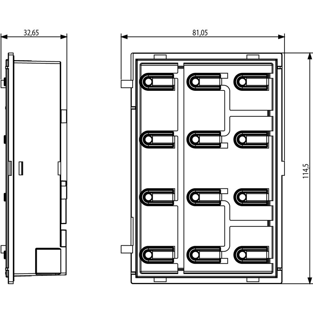 41019 Модул буквено цифрова клавиатура за входен панел VIMAR IP, Pixel и Pixel Heavy_small