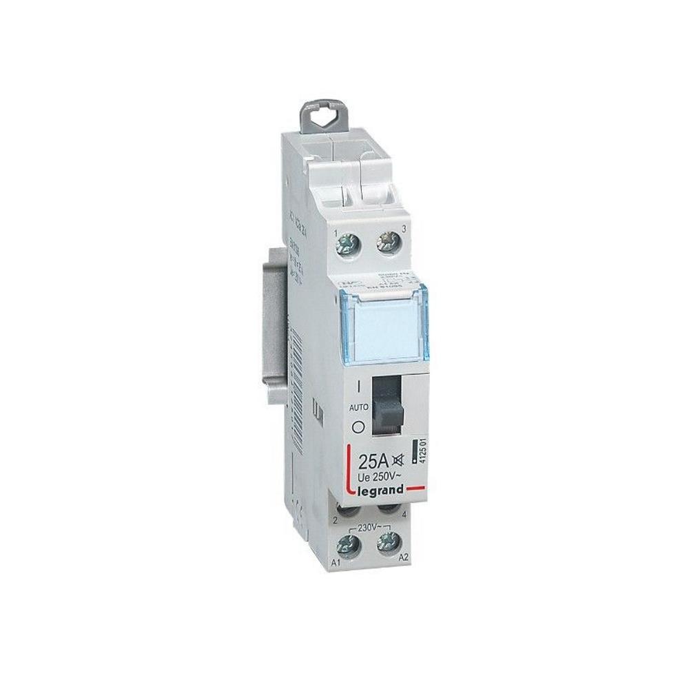 412501 Модулен контактор CX³ 25A 2NA, 230V~, безшумен, ръкохватка, авт.връщане, 1М, Legrand_small