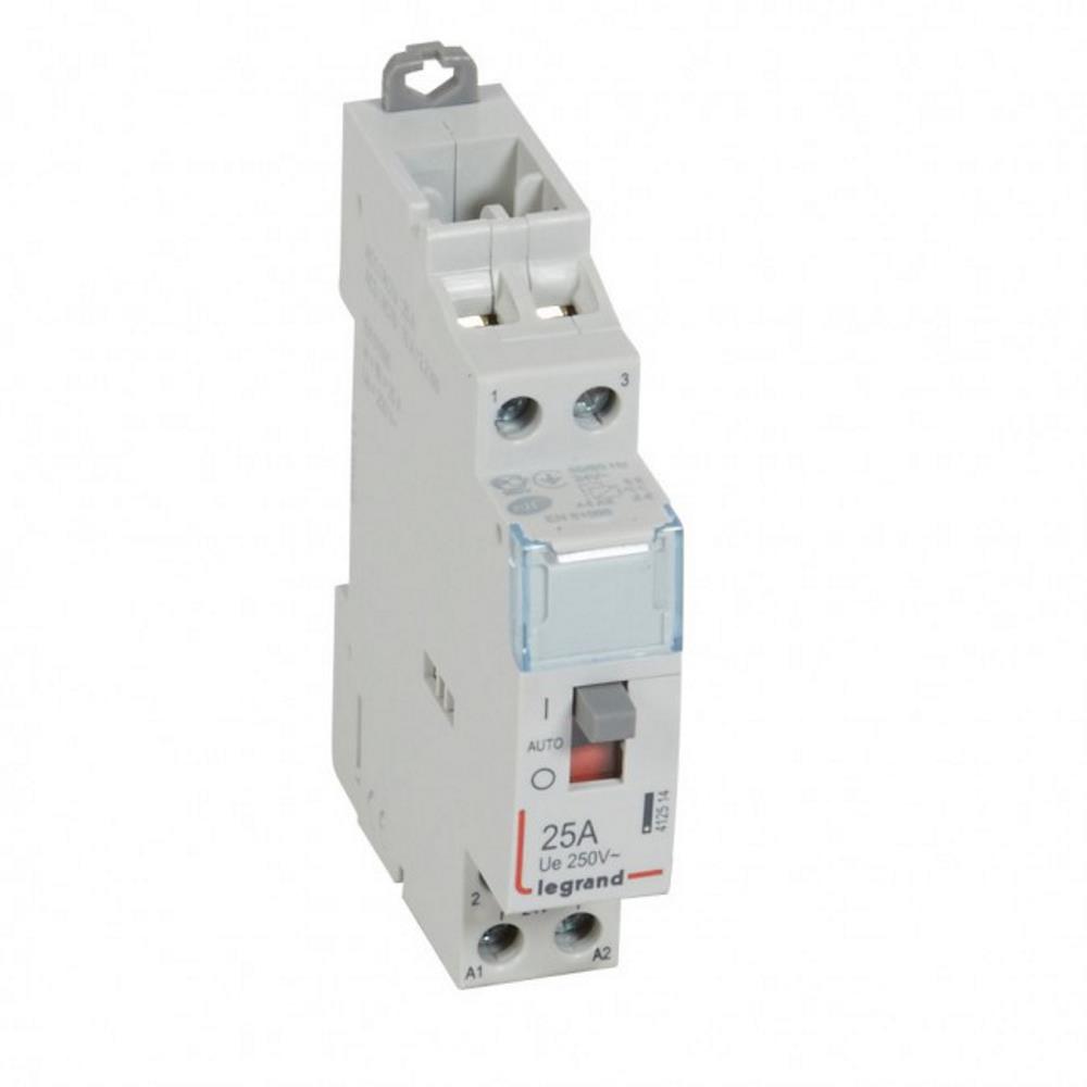 412514 Модулен контактор CX³ 25A 2NO, 24V~, ръкохватка, 1М, Legrand
