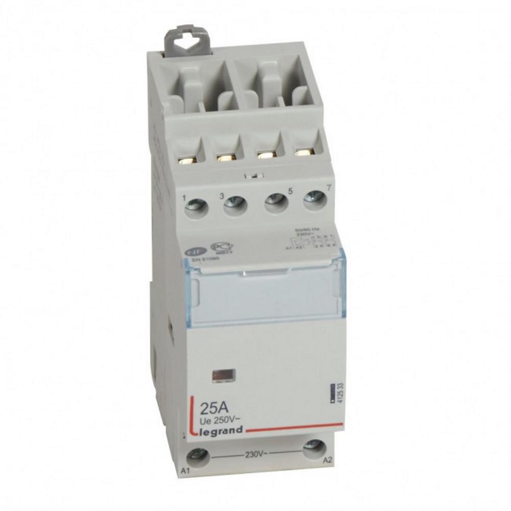 412533 Модулен контактор CX³ 25A 2NO+2NC, 230V~, 2М, Legrand_small