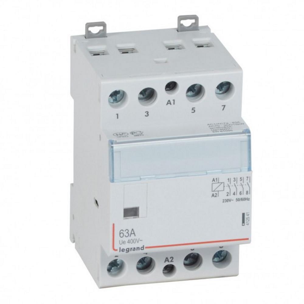 412541 Модулен контактор CX³ 63A 4NO, 230V~, 3М, Legrand_small