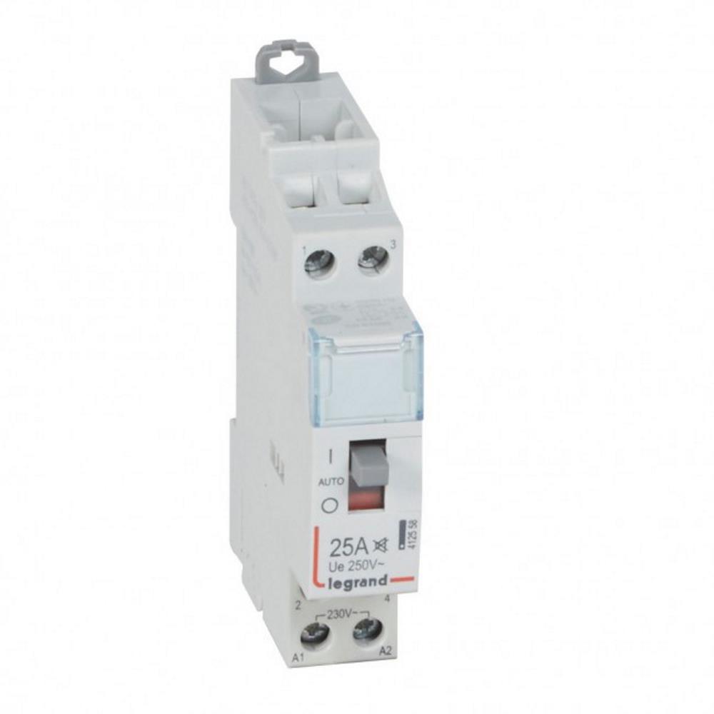 412558 Модулен контактор CX³ 25A 2NO, 230V~, безшумен, ръкохватка, 1М, Legrand_small