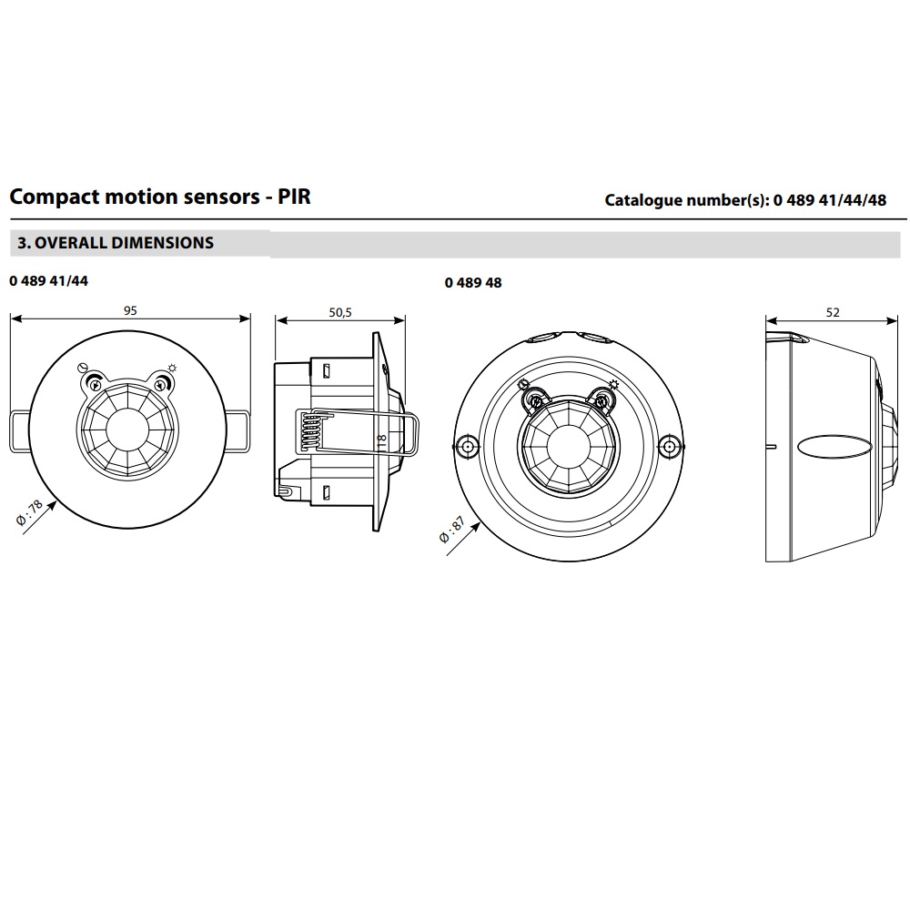 048948 Legrand - Детектор за движение за открит монтаж 360 градуса 1000W_small