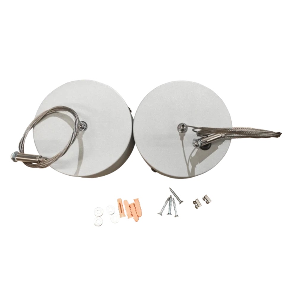 529098053600 Комплект розетки с проволки 1,5 метра за пенделно окачване на осв.тяло Lima G2 ,алуминий Opple_small