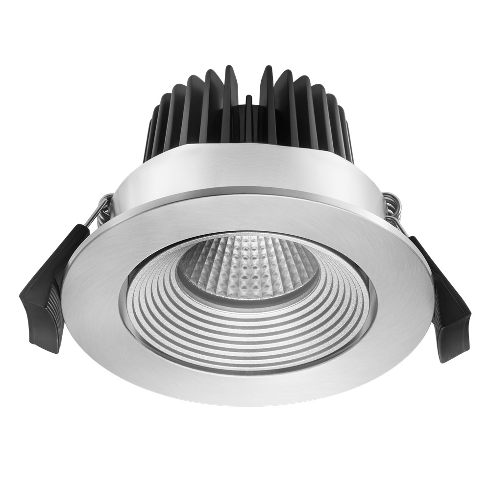 541003207300 LED луна Ava G2 5W 2700K 385lm Ф85mm. 30⁰ IP44 др.алуминий - Opple