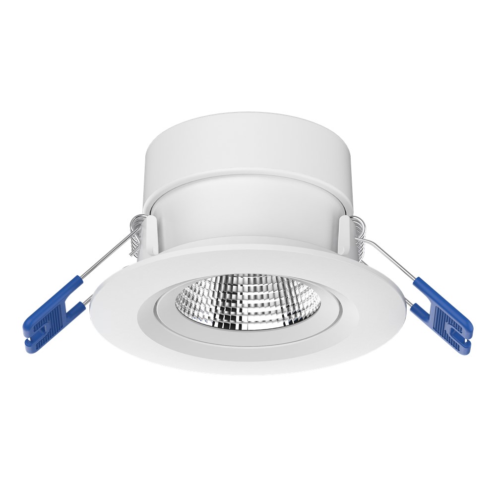 541003410900 LED луна Chiara 6W 2700K 450lm Ф83mm. 36⁰ IP44 бяла - Opple