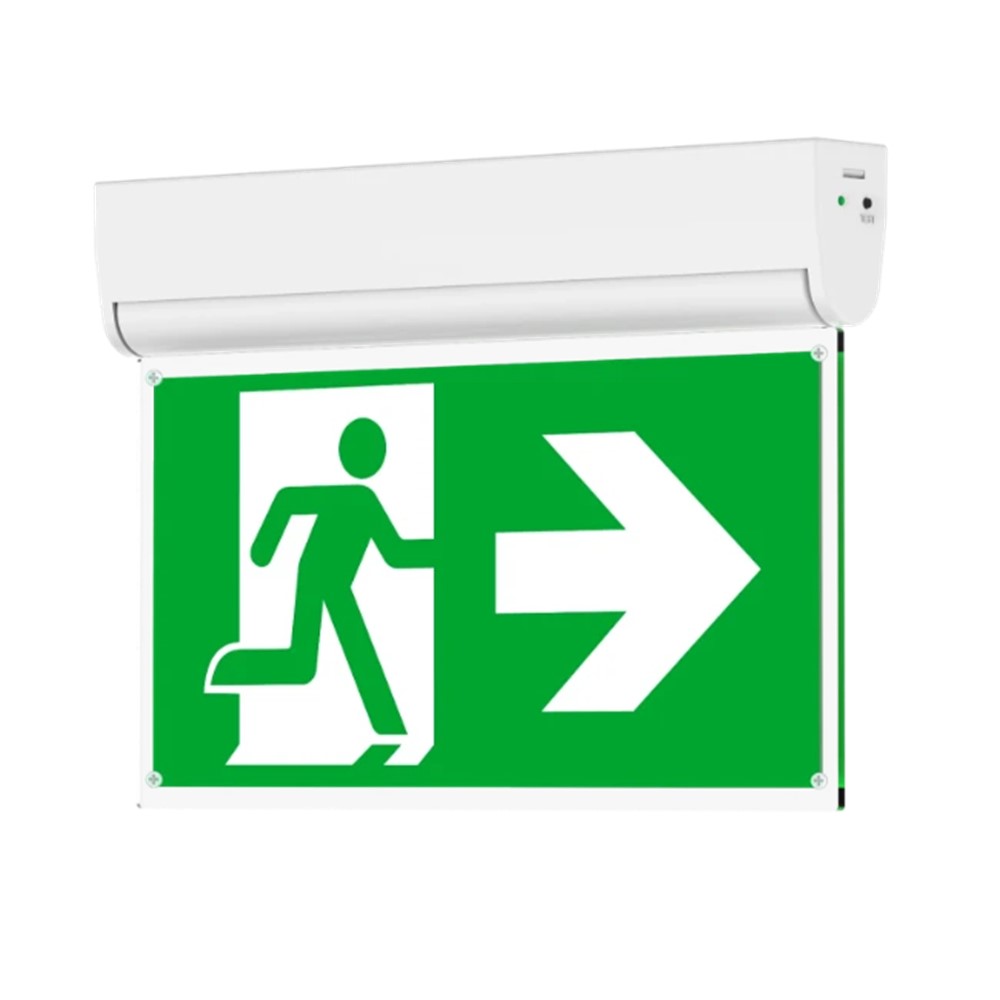 572005002000 Евакуационно осв.тяло Exit Sign LED 3W 20lm 6500K 33m. AT IP20 бял Opple