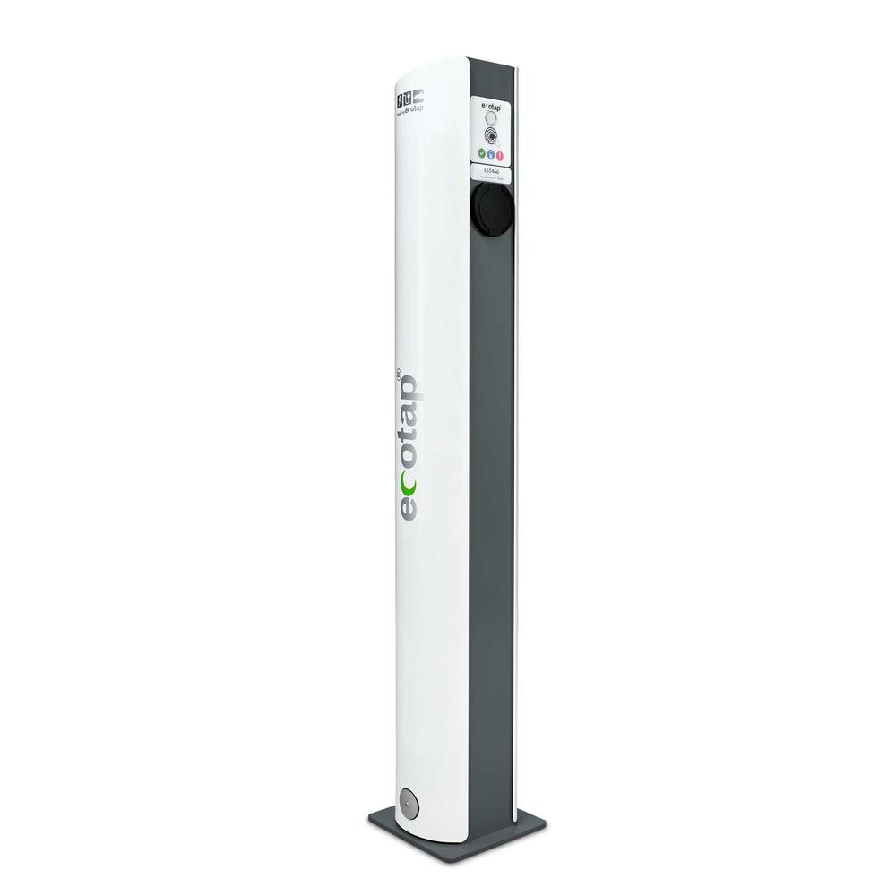Двойна зарядна станция Ecotap Duo charger Type 2 RAL 7011/9016_small