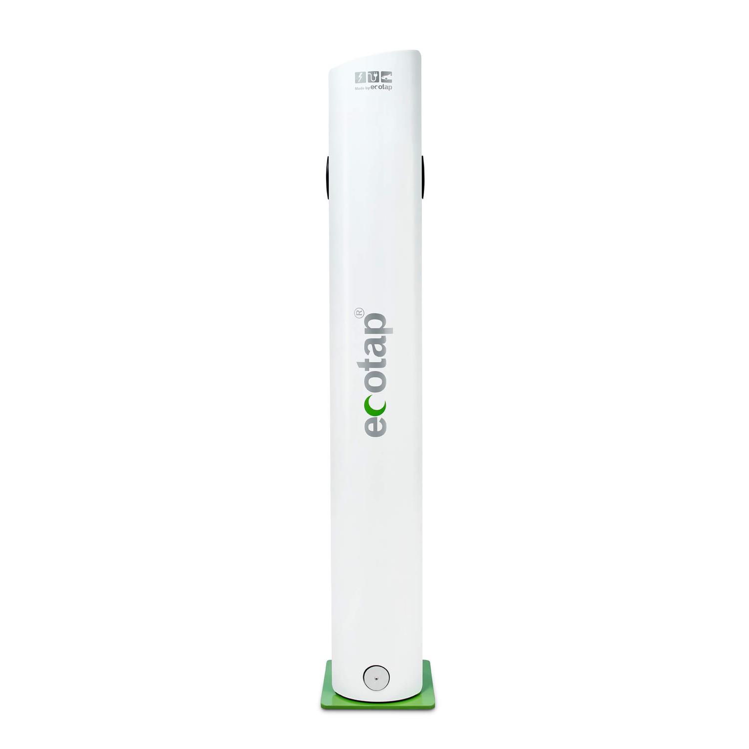 Двойна зарядна станция Ecotap Duo charger Type 2 RAL 6018/9016_small