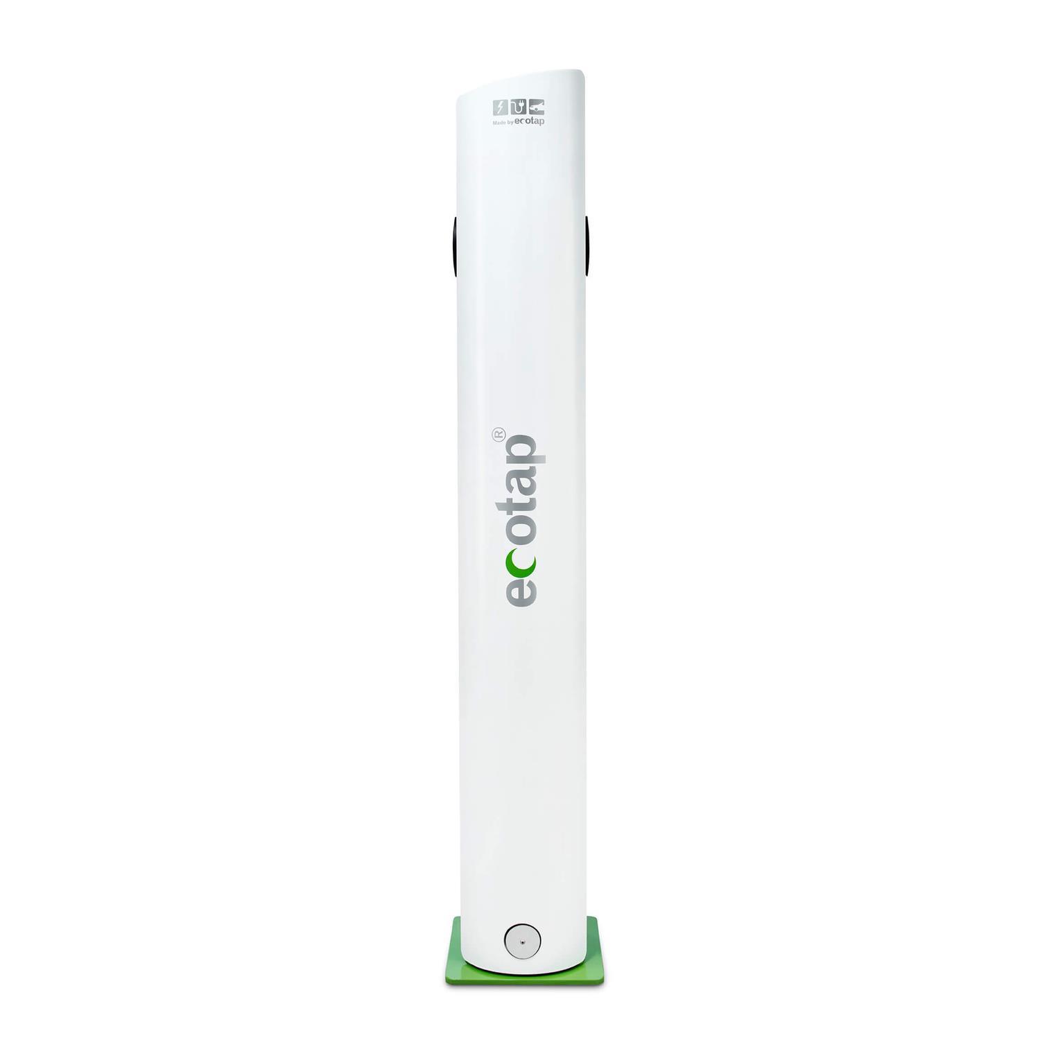 Двойна зарядна станция Ecotap Duo charger Type 2 RAL 6018/9016 + LAN_small