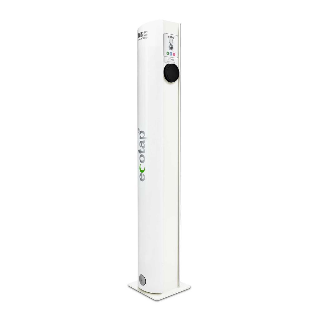 Двойна зарядна станция Ecotap Duo charger кабел 2x8м. Type 2 RAL 9016/9016