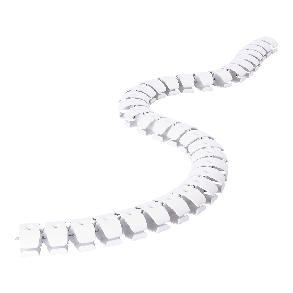 654992 Гъвкав кабелен водач, 1,2 м, цвят алуминий, Incara Vertebra, Legrand_small