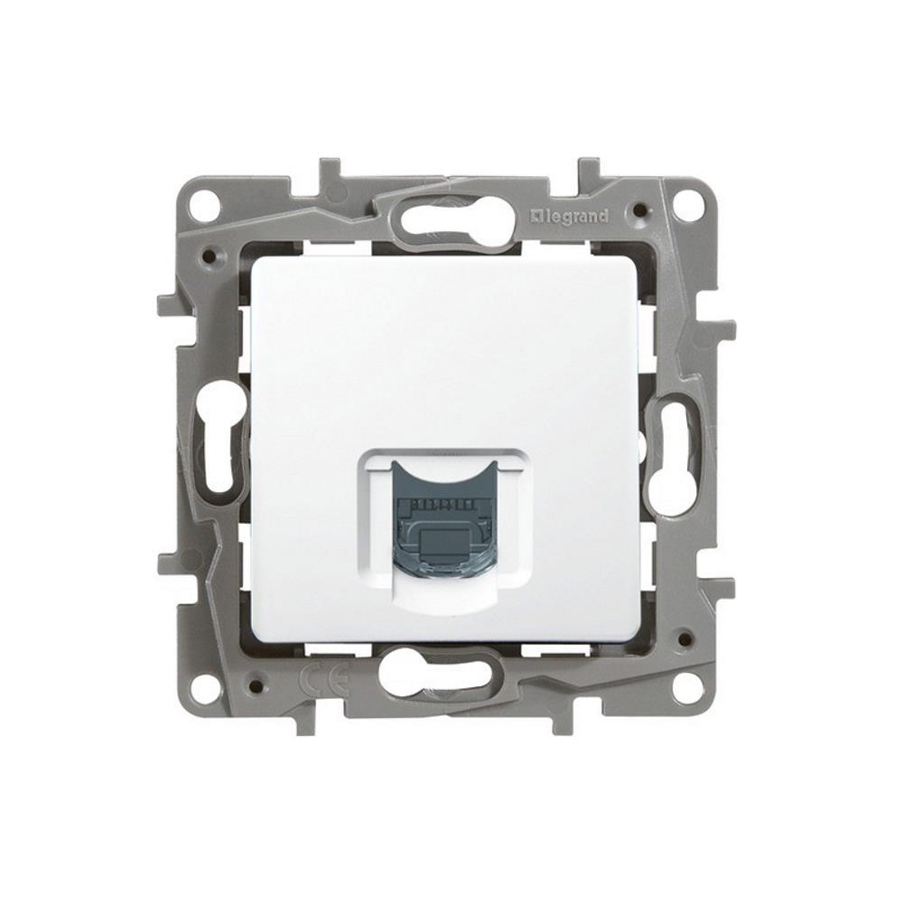 664775 Legrand Розетка RJ45 STP cat.6 Niloe Бяло