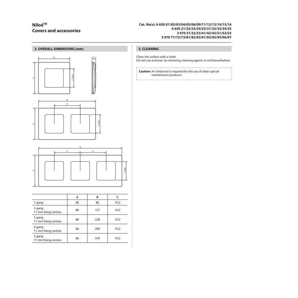 665016 Legrand Рамка с етикет Niloe Крем_small
