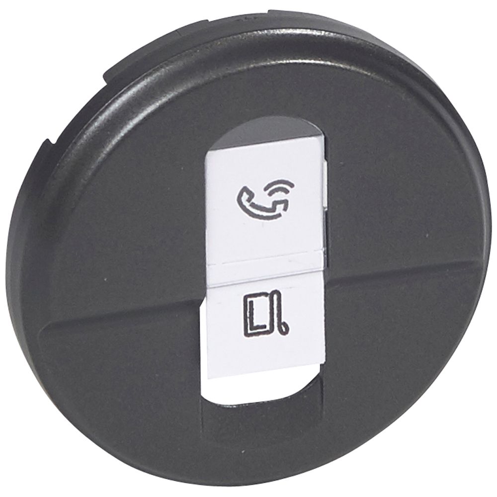 067951 Плочка графит за RJ45/11 Celiane
