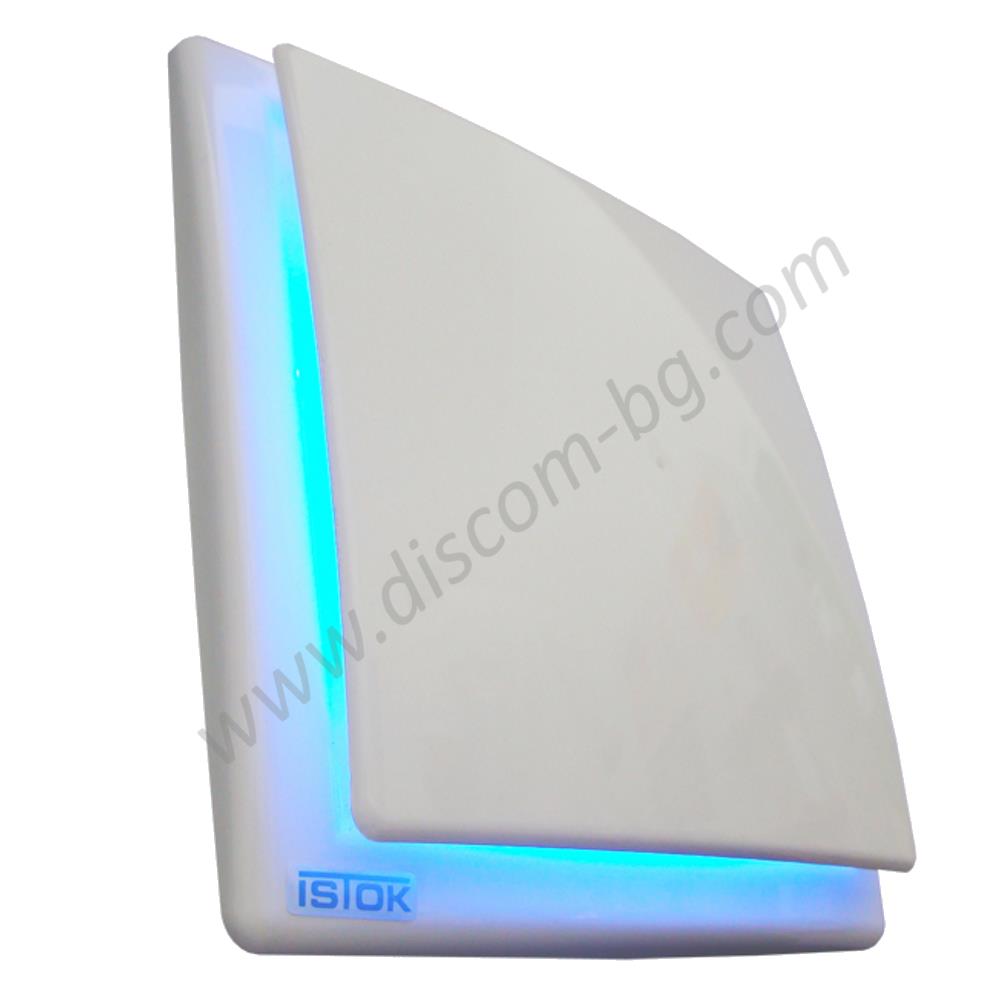 6882 Вентилатор OK 01 с клапа LIGHT - квадратен 100m3h; 11 W серия ОК 100