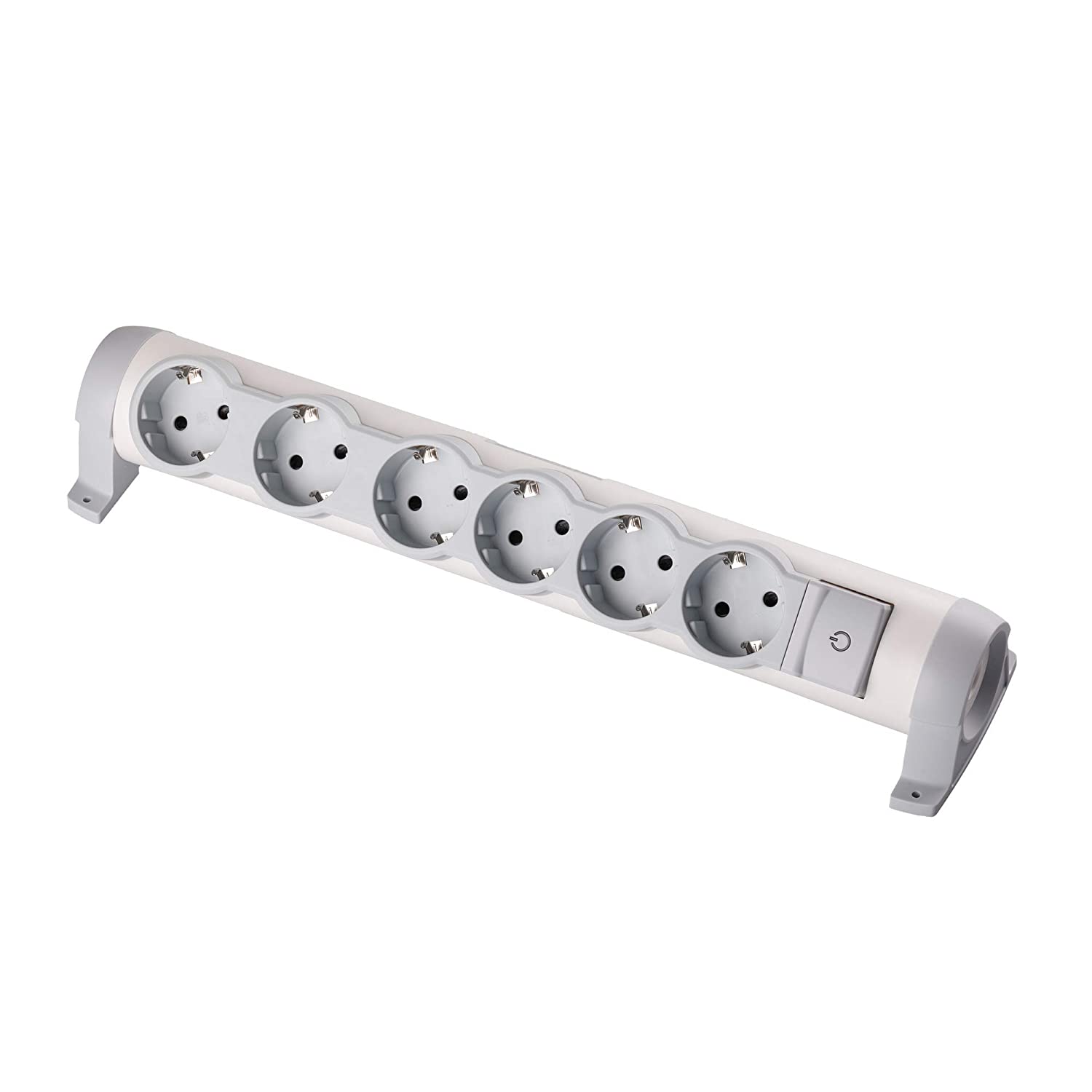 694639 Legrand Разклонител 6х 2P+E, без кабел, Бял_small