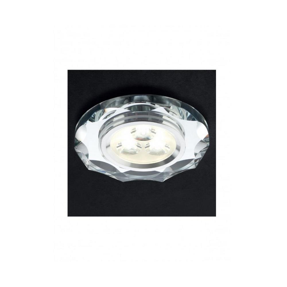 70311 Луна фиксирана CR 34 LED 3X1W, СМ, ø60, със захранване, Glass, Smarter