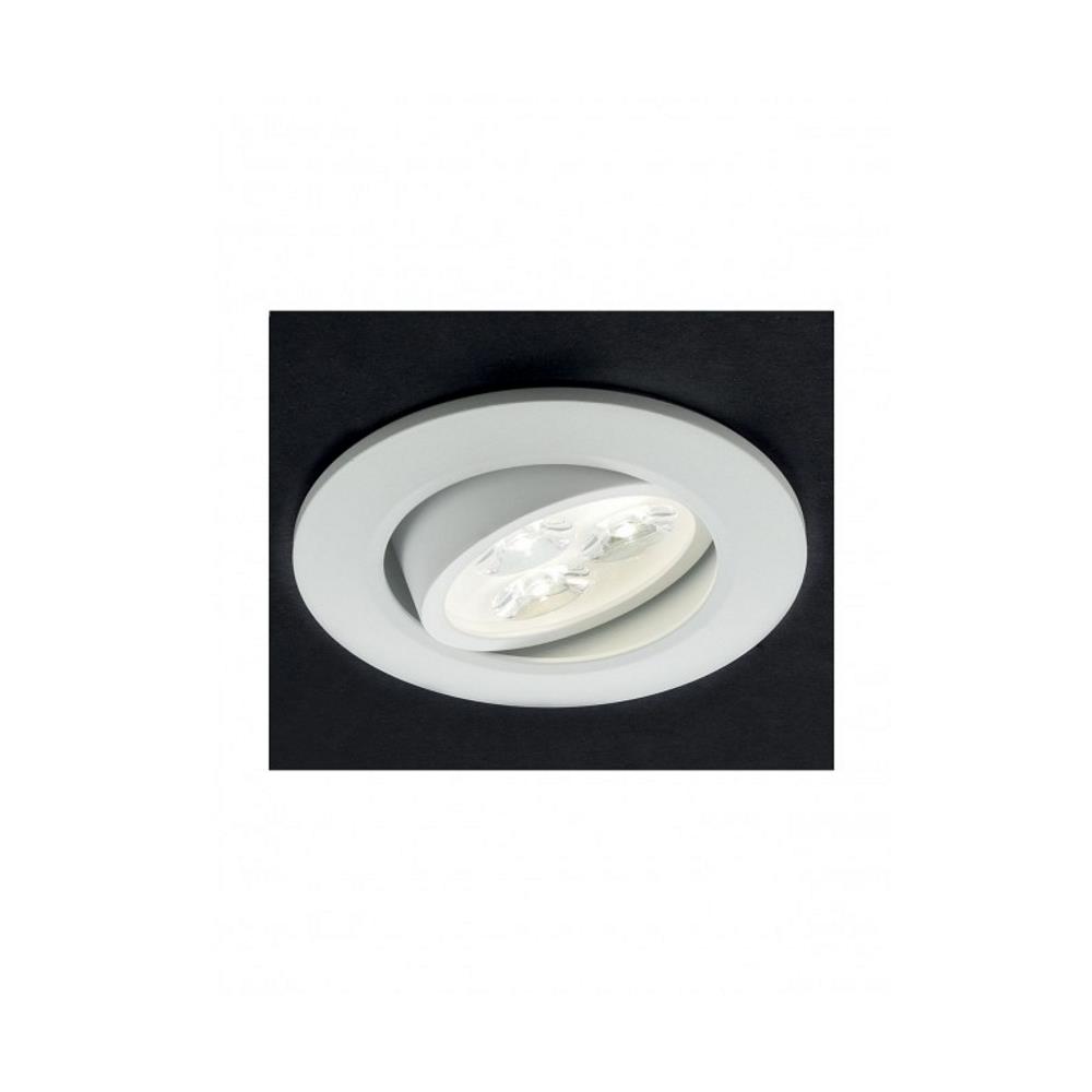 70316 Луна с насочване MT 115 LED 3X1W, СМ, ø66, със захранване, Mat White, Smarter