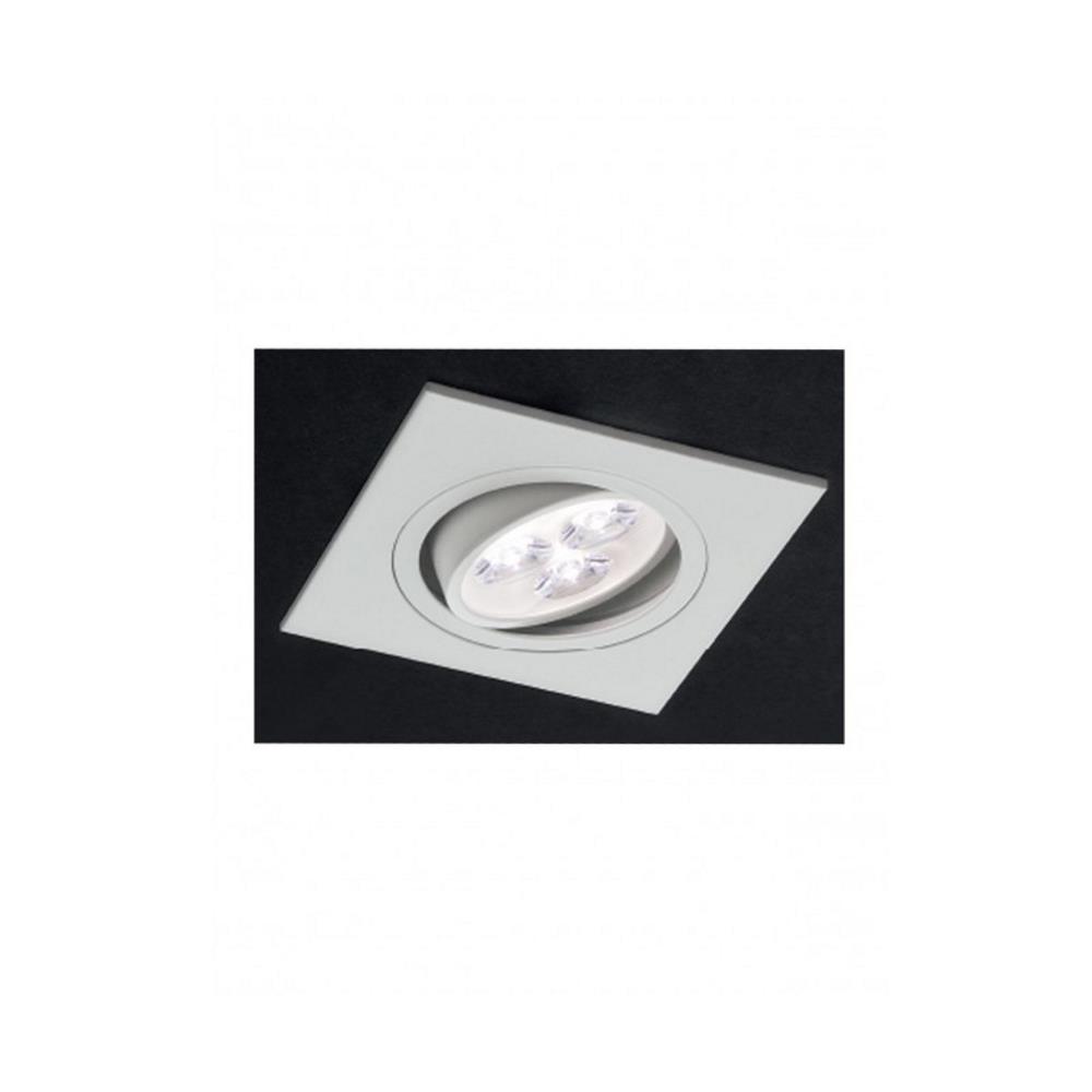 70318 Луна с насочване MT 116 LED 3X1W, СМ, ø66, със захранване, Mat White, Smarter