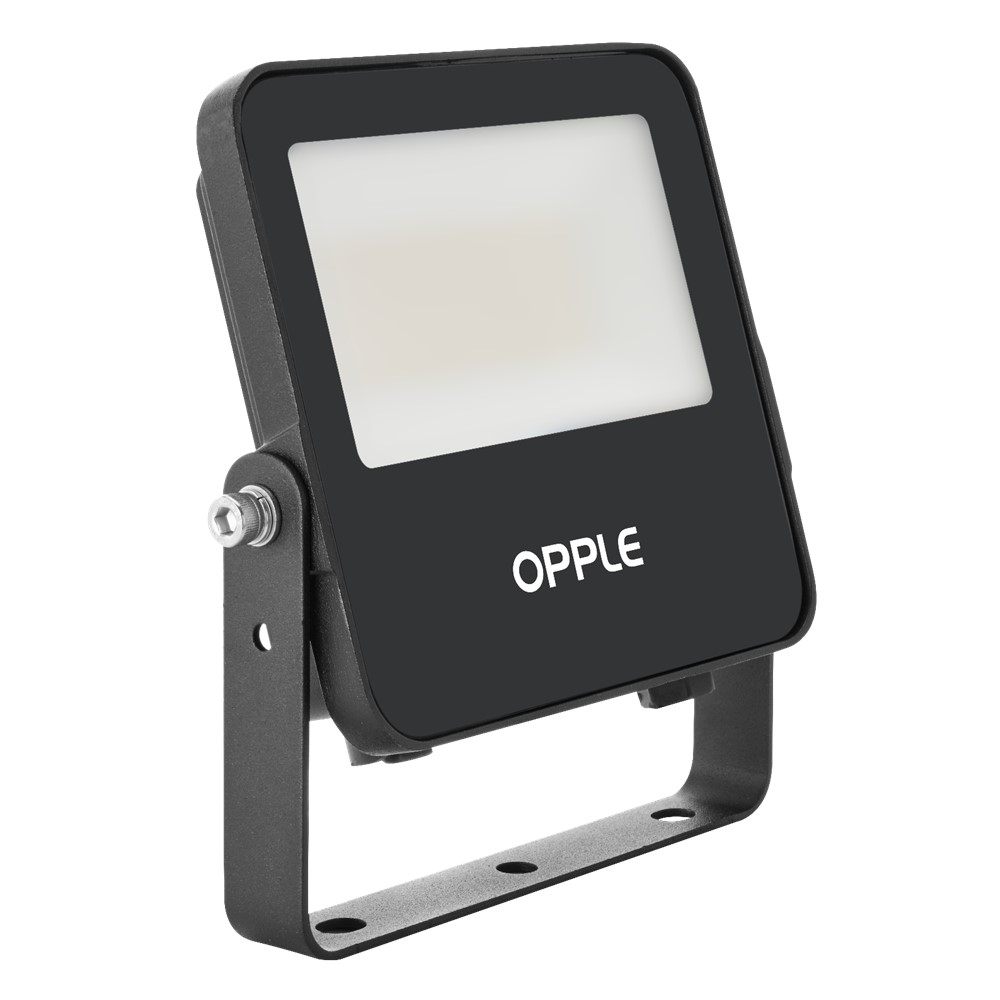 709000072700 LED прожектор EcoMax G3 30W 3000K 3600lm 144mm. 100⁰ IP66 черен - Opple_small