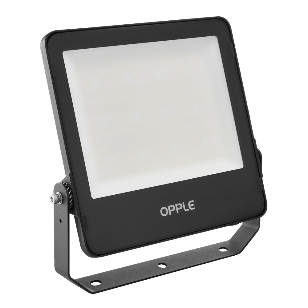 709000073500 LED прожектор EcoMax G3 150W 3000K 18000lm 300mm. 100⁰ IP66 черен - Opple_small