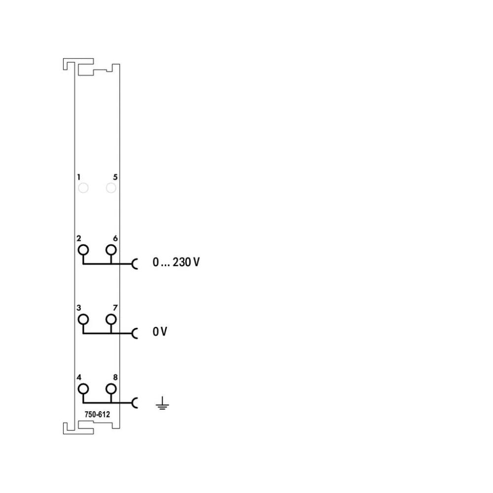 750-612 Захранване; 0 … 230 V AC/DC Wago_small
