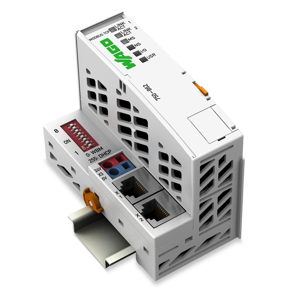 750-862 Контролер Modbus TCP 2xETHERNET, ECO, Wago_small