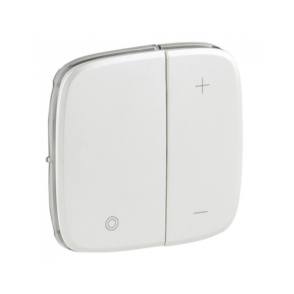 752089  Legrand Лицев панел Allure перла за димер с бутони