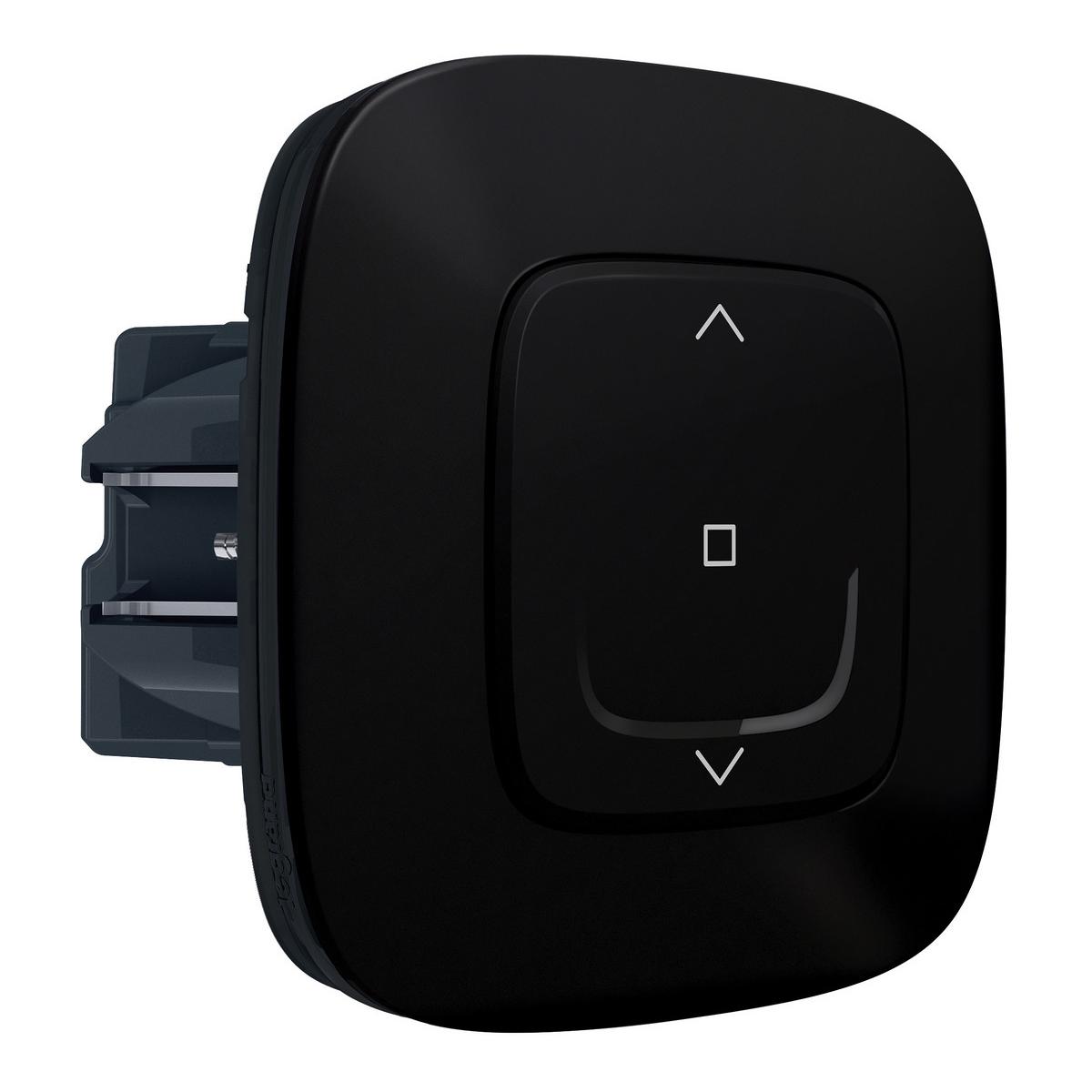752890 Свързан ключ за ролетни щори Valena Allure Netatmo Черно