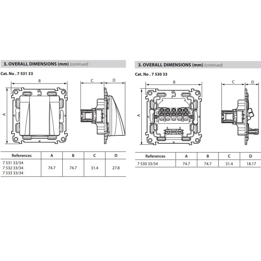 753133 Legrand Кабелен изход с клеми Valena Life Бяло_small